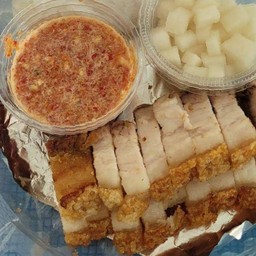 เมี่ยงหมูกรอบชุดเล็ก(เก็บคูปองรับส่วนลด)