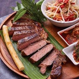 เนื้อโคขุนออสเตรเลียกระทะร้อน 250 กรัม