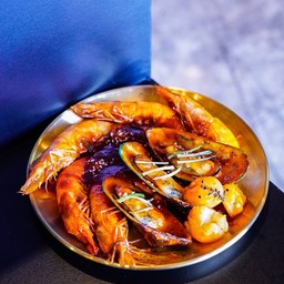 Stir spicy seafood ซีฟู้ดผัดฮาวอน