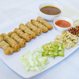 แหนมเนืองชุดใหญ่ พร้อมทาน