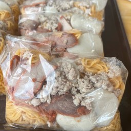 บะหมี่แห้งไม่พริก แบบใส่ถุง
