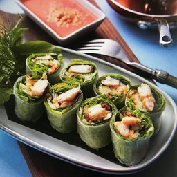 ปอเปี๊ยะสดกุ้ง