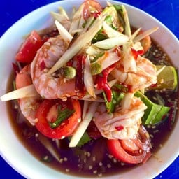 ตำกุ้งสุก