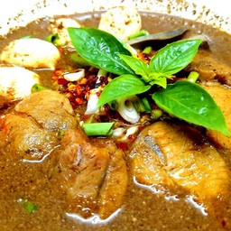 เกาเหลา @หมูตุ๋น@ (น้ำตก-น้ำใส)