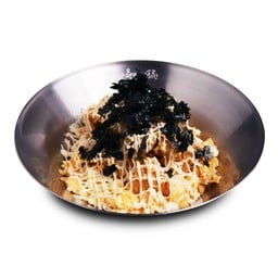 ข้าวหน้าไก่ทอดมายองเนส