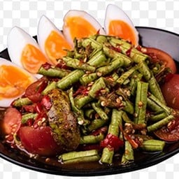 ตำถั่ว&ไข่ต้มมะตูม