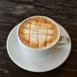 คาราเมลมัคคิอาโต้ร้อน  Arabica Nan