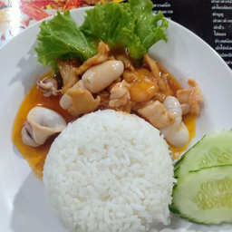 ข้าวผัดเปรี้ยวหวานทะเล