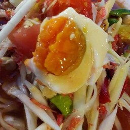 ตำไทย ไข่เค็ม