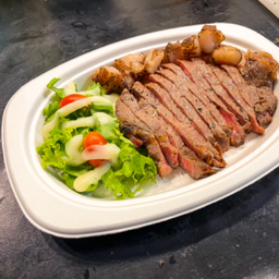 เนื้อโคขุน สันนอก สเต๊ก