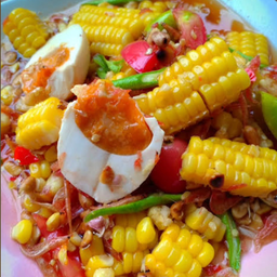 ตำข้าวโพด(ใส่ไข่เค็มเพิ่ม20)