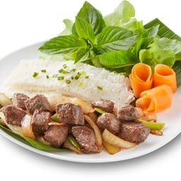 บั่นหอยเนื้อผัด