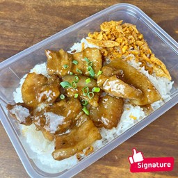 ข้าวหน้าหมูหวานใจ (Signature)