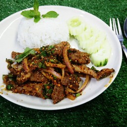 อร่อยแน่ (ครัวหลังบ้าน) สาขาทับมา