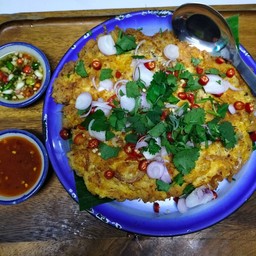 ไข่เจียวเเหนมพริกป่น