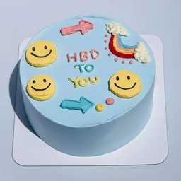 For you cake เค้กวันเกิดมินิมอล พระราม 4