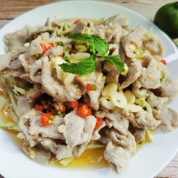 หมูมะนาวแซ่บนัว