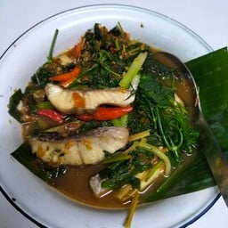 หมกหม้อปลาช่อนวุ้นเส้น