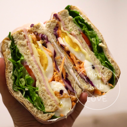 Made with love <แซนวิช,สลัด,ข้าวไข่ข้น>