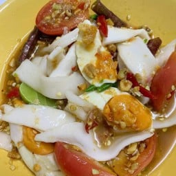 ตำมะพร้าวอ่อนไข่เค็ม