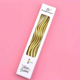 เทียนวันเกิดเกลียว ( Gold  )