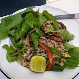 ลาบหมูใส่เห็ด
