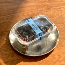 Blueberry cheese pie box