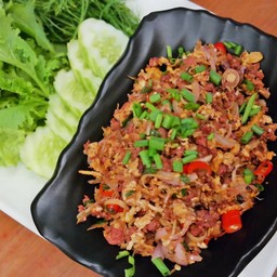 หม่ำหมูผัดทรงเครื่อง