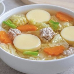 แกงจืด เต้าหู้หมูสับ