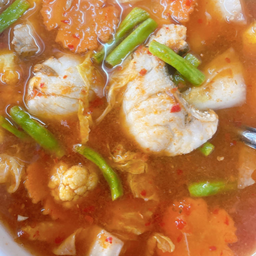 แกงส้มไข่ปลา เนื้อปลา