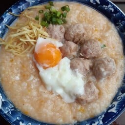 โจ๊กฟักทองหมูล้วน ไข่