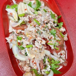 ยำวุ้นเส้นหมูสับ
