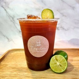 ชามะนาว - Lime Thai Tea