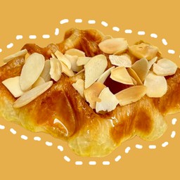 ครอฟเฟิล น้ำผึ้งอัลมอนด์