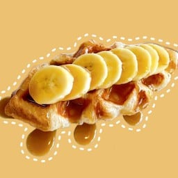 ครอฟเฟิล กล้วยหอมคาราเมล