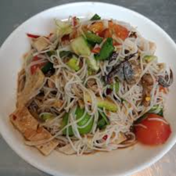 ตำซั่วหมูยอปู ปลาร้า