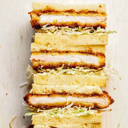 ⭐4.6 (187) - Pork Katsu Sandwich Box 🥩 แซนวิชบ๊อกซ์ หมูทงคัตสึ