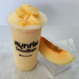 แคนตาลูปปั่นนมสด