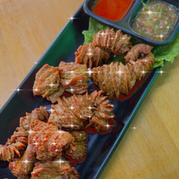 ไข่ปลาอินทรีย์ทอด