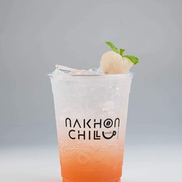 ลิ้นจี่โซดา (เย็น)