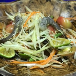 ตำกุ้งสดน้ำซีฟู้ด เล็ก