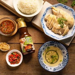 น้ำจิ้มข้าวมันไก่ต้มขวด สูตรสำเร็จ ตราก่วงเฮง ประตูน้ำ ออริจินัล