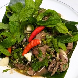 ก้อยสุกน่องลาย (ขม)