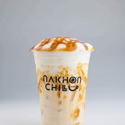นมสดคาราเมล (เย็น)