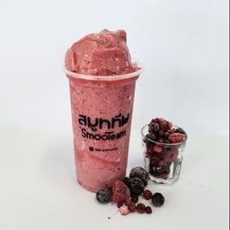 มิกซ์เบอร์รี่สดปั่นโยเกิร์ต