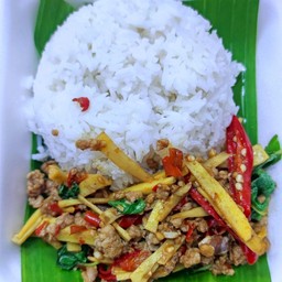 ผัดหน่อไม้หมู