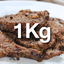 สันคอหมูย่างสูตรพริกไทยดำ 1 กก