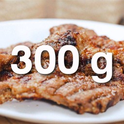 สันคอหมูย่างดั้งเดิม 3 ขีด