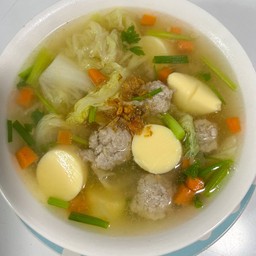 ต้มจืดเต้าหู้หมูสับ