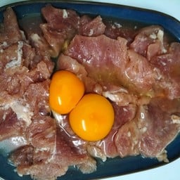 หมูหมักแยกจาน 200 กรัม